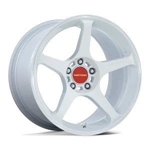 Motegi – MR159 BATTLE V – White – 18″x10.5″ 25mm – Summer Wheels – MR159WD18051225